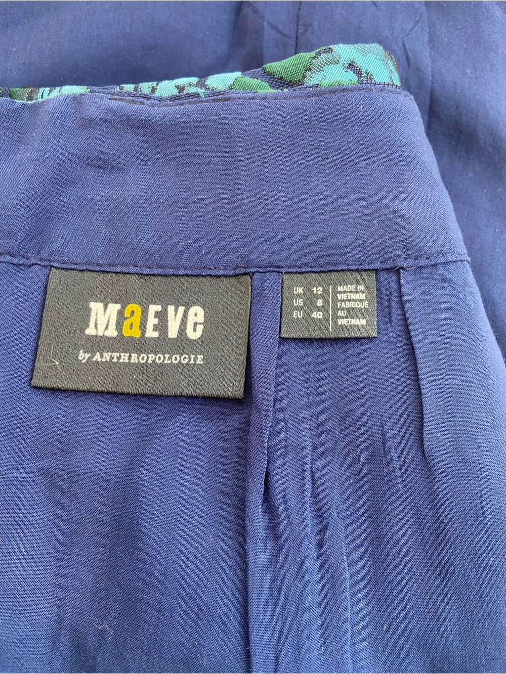 Anthropologie floral skirt - Picture 7 of 7